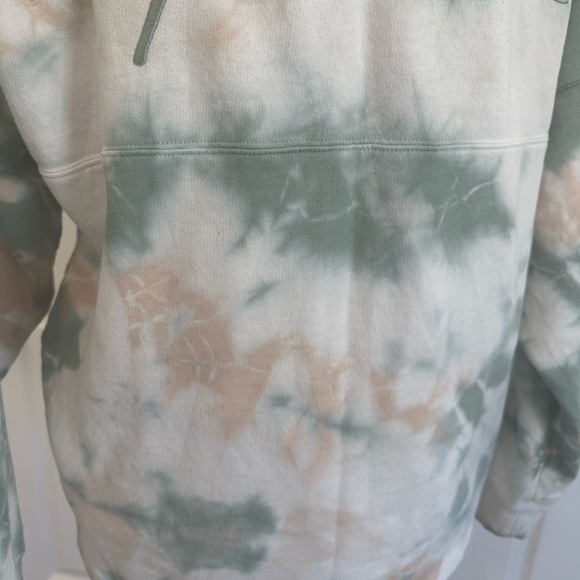 PINK Tie Die Campus Cowl Neck and Jogger set - Picture 6 of 13